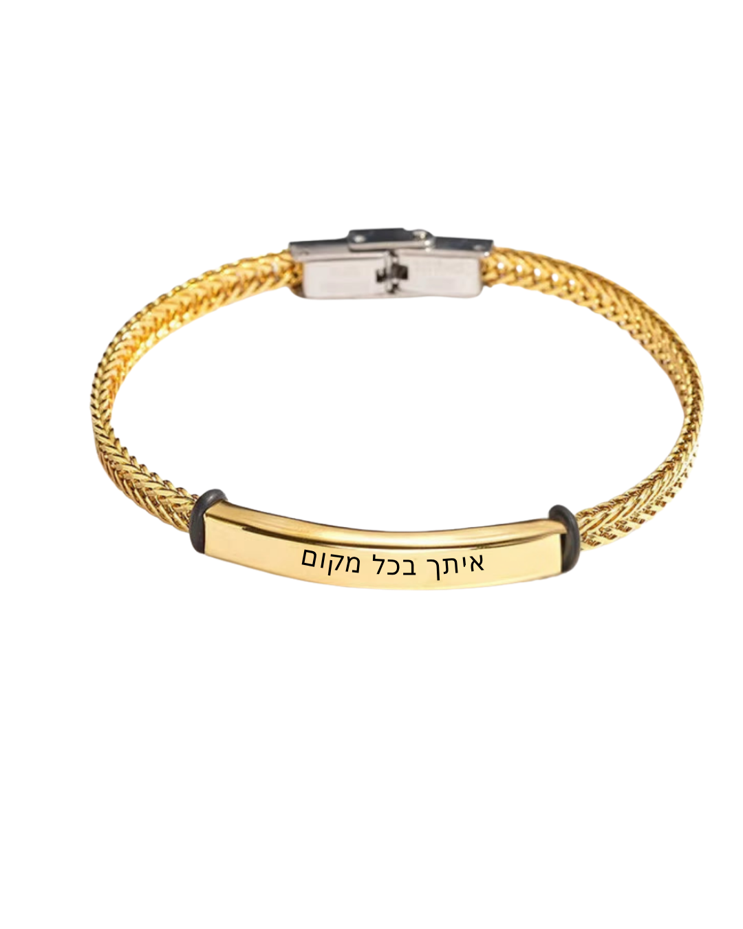 צמיד טיילס חריטה לגבר
